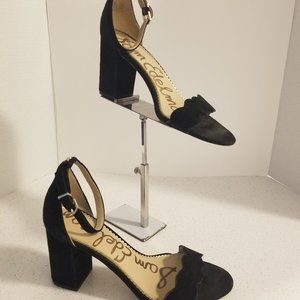 Sam Edelman black suede heels